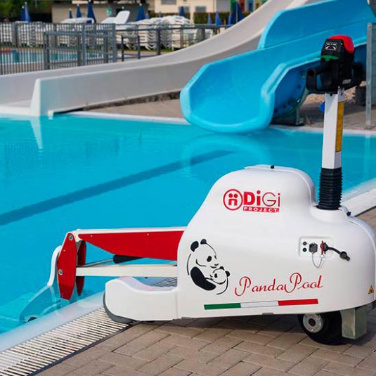 Elevador móvil para Piscina PandaPool
